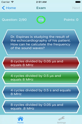 Echocardiogram 200 Questions screenshot 3