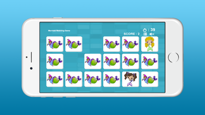 How to cancel & delete Mermaid Matching Pictures Game for Kids from iphone & ipad 1