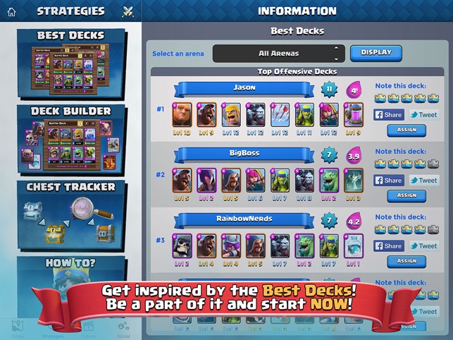 Deck Builder For Clash Royale - Building Guide on the App Store