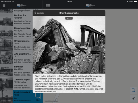 Screenshot #6 pour Zeitfenster Wesel
