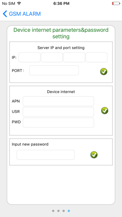 GSM 3G Touch Keypad Alarm System screenshot