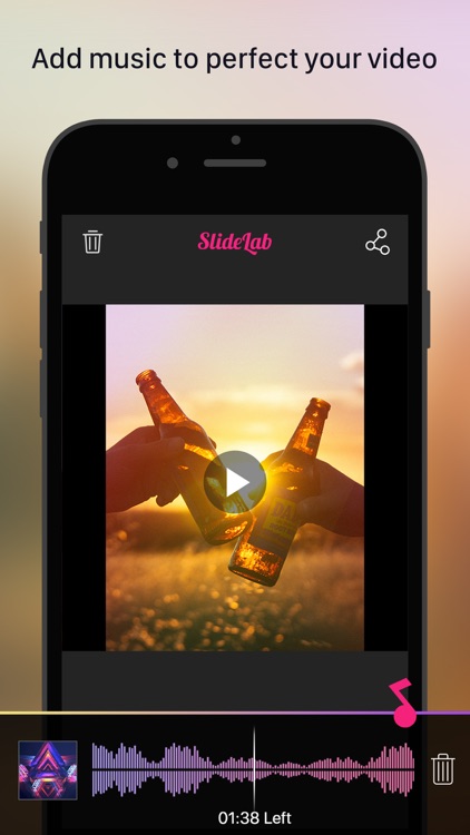 SlideLab - Add Music to Photos & Slideshow Editor screenshot-4