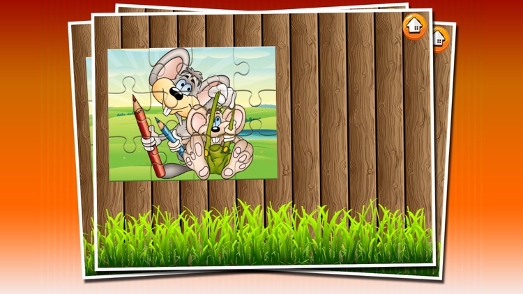 Safari Wildlife Animals Jigsaw Puzzles For kids - Cute Animal Jigsaw Puzzles Learn for preschool kids boys and girls