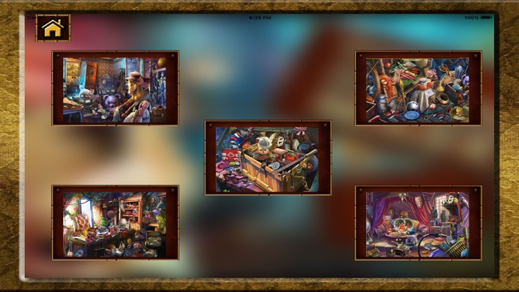 The Golden Mask Hidden Object