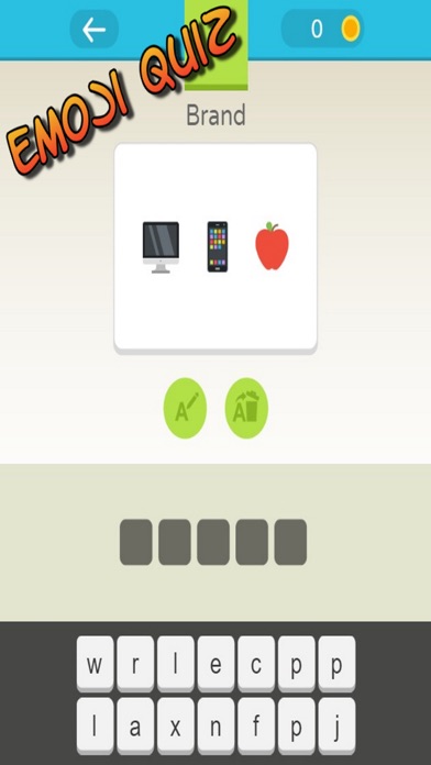 Screenshot #1 pour The Emoji Quiz Guess