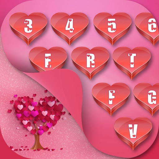 Heart Keyboard Extension – Love.ly Background.s & Romantic Font.s Changer for iPhone icon