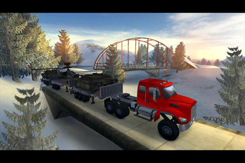 Transport Truck Up Hill Climb screenshot 3