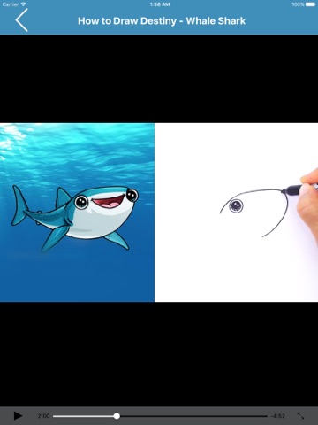 How to Draw Characters - Dory Version for iPad screenshot 4