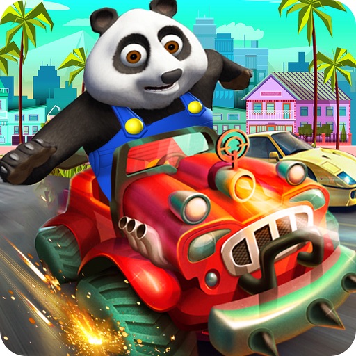 Reracing: Run for the world - Amazing Mr. Panda Bus Driver icon