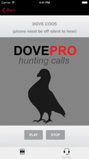 real dove calls and dove sounds for bird hunting! - bluetooth compatible iphone screenshot 1