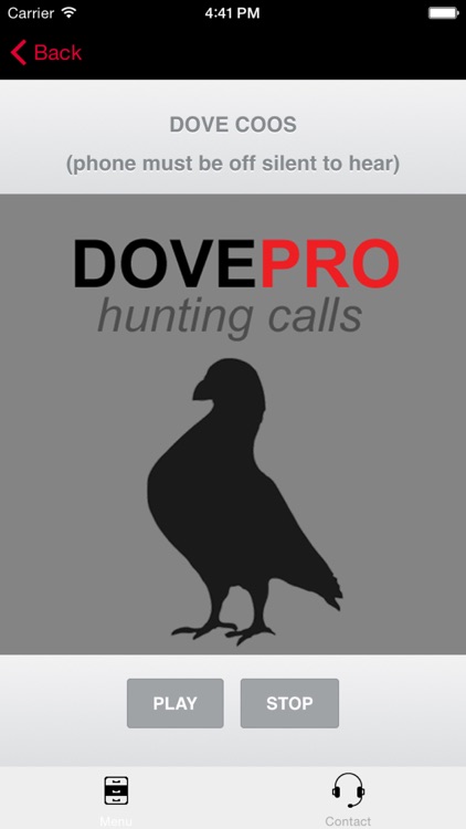 REAL Dove Calls and Dove Sounds for Bird Hunting! - BLUETOOTH COMPATIBLE screenshot-0