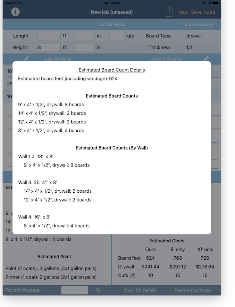 Drywall Calculator Lite