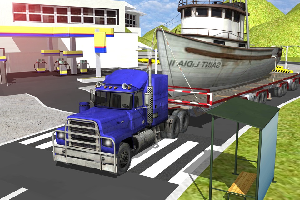 Euro Truck Real Cargo Parking screenshot 3
