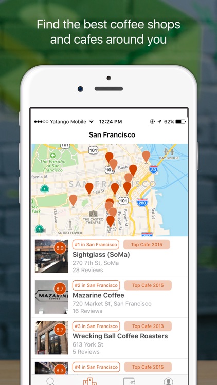 Beanhunter - Find and share great coffee.