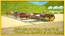 Game screenshot Horse Cart Derby Champions 2016- Free Wild Horses Racing Show in Marvel Equestrian Township Adventure apk
