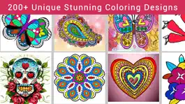 Game screenshot Colorapy: Private Coloring Book for Adults and Kids - Free hack