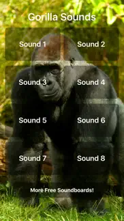 gorilla sounds iphone screenshot 1