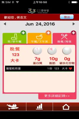 Game screenshot 33雲學堂-飲食記錄 mod apk