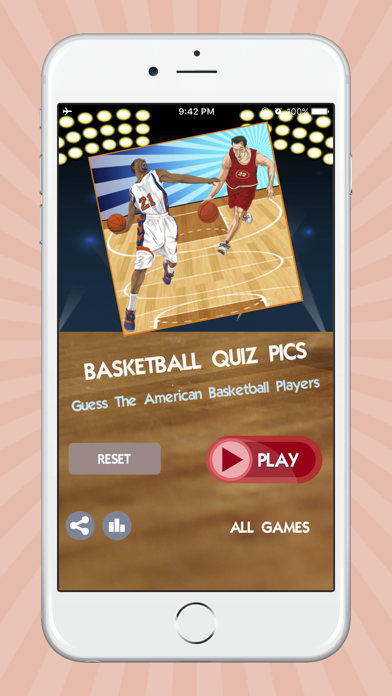 Screenshot #1 pour Basketball Quiz Pics- Best Quiz The Basketball Players!