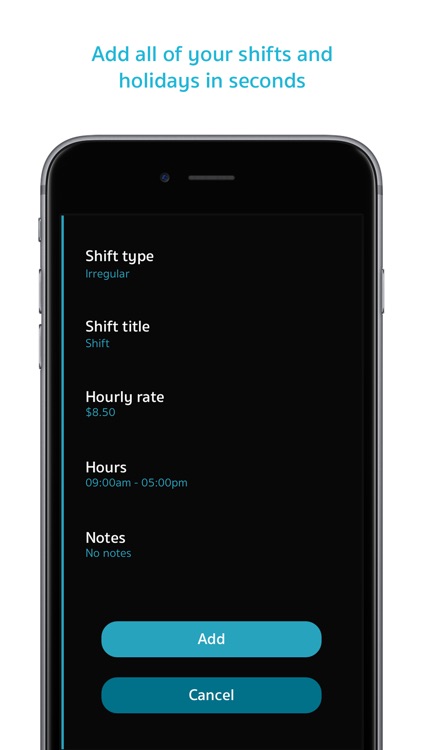 Shifty - Work Shift Planner