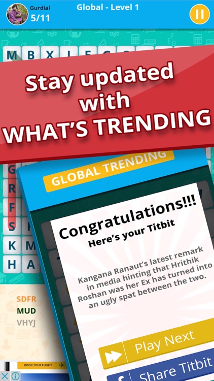 Word Search Multiplayer - Trends and Titbits