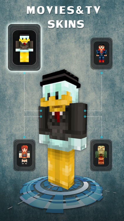 Movie Pixel Skins Collection - Minecraft Pocket Edition Lite