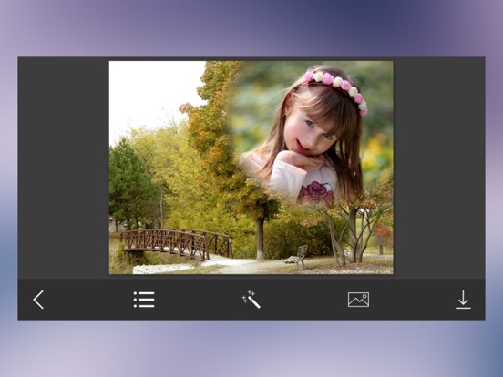 Forest Photo Frame - Picture Frames + Photo Effects iPad screenshot 4 - Photo & Video app