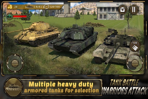 Tank Battle Warriors Attack screenshot 3