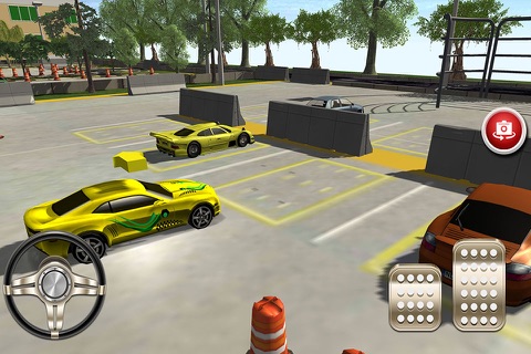 3D Car Parking Simulator – Park sports vehicle in this driving simulation game screenshot 4