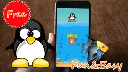 Game screenshot рыбалка игра Пингвин бесплатно для детей apk