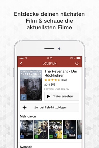 LOVEFiLM DVD & Blu-ray Verleih für iPhone screenshot 4