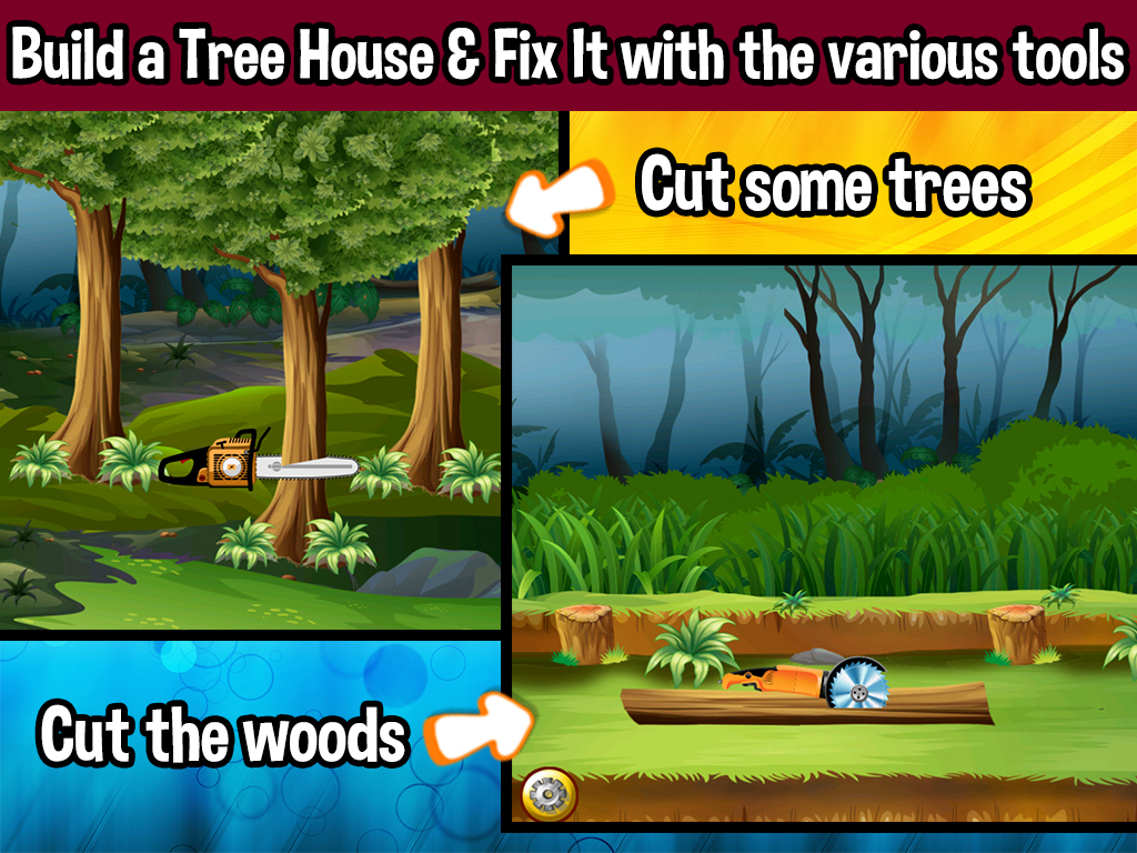 Treehouse Builder, Design & Decoration screenshot 7