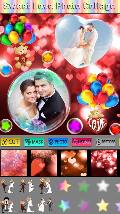 Sweet Love Photo Collage