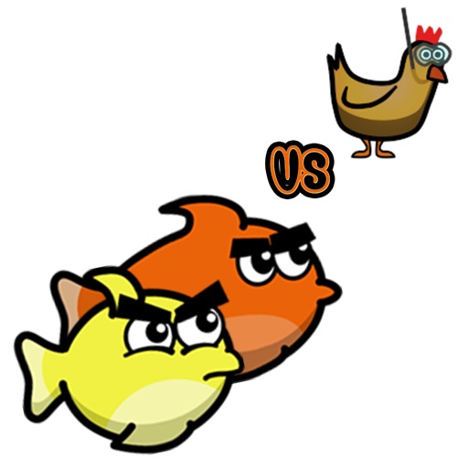 Fish vs Chicken Icon