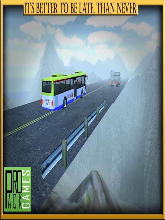 Screenshot #5 pour Mountain Bus Driving Simulator Cockpit View - Dodge la circulation sur une route dangereuse