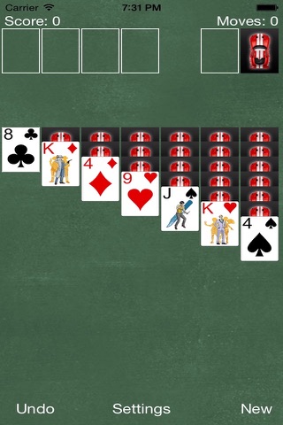 Motor Racing Solitaire Cards screenshot 3