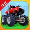 Monster Trucks and Sports Cars : puzzle game for little boys and preschool kids : Free