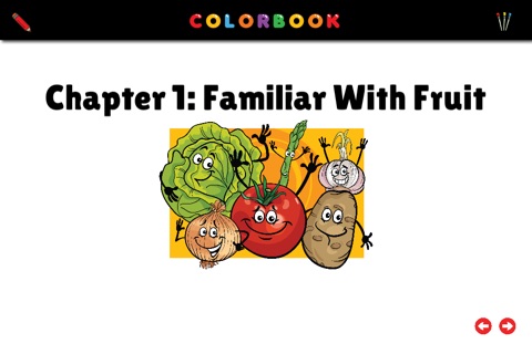 Coloring Me: Healthy Fruit screenshot 2