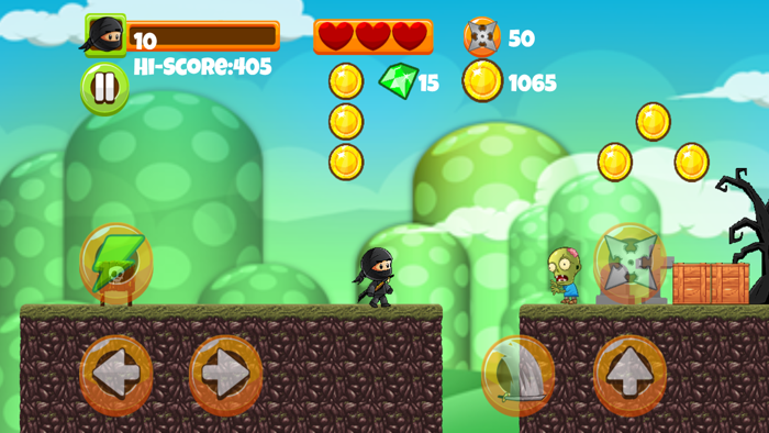 Ninja Konoha Adventure Vs Zombie