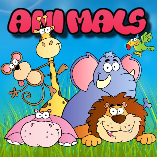 Easy Animals Jigsaw Drag And Drop Puzzle Match Games For Toddlers And Preschool Icon