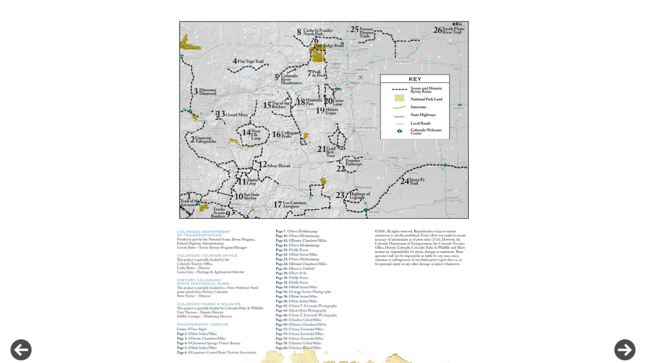 Colorado Byways Guide