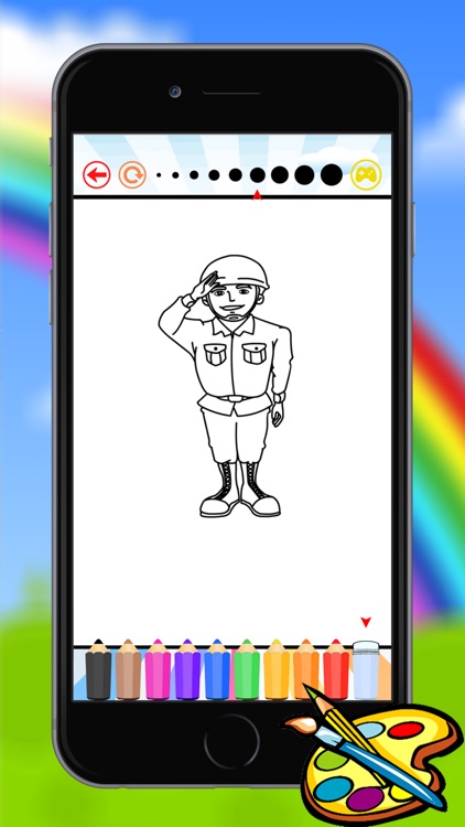 occupations coloring book for kids screenshot-3