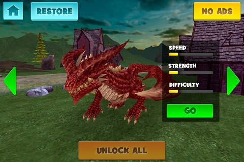 Jurassic Dragons | Fantasy Story of the Free Fighting Dragon screenshot 3