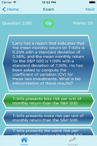 Chartered Financial Analyst 900 Questions screenshot 2