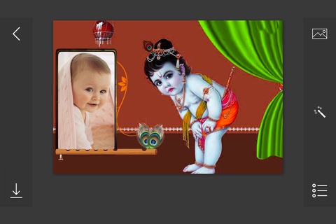 Shree Krishna Photo Frames - make eligant and awesome photo using new photo frames screenshot 4
