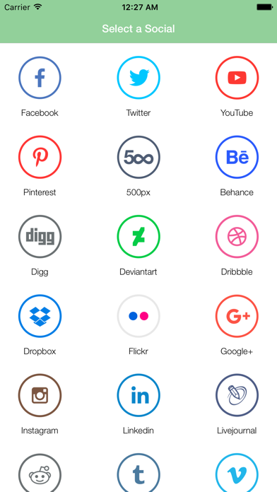 Social Appz iPhone screenshot