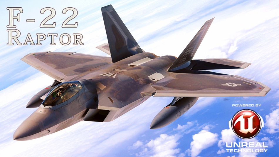 F-22 Raptor - Combat Flight Simulator of Infinite Airplane Hunter - 1.0 - (iOS)