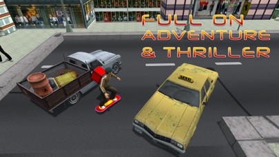 スケートボードピザの配達 - スピードボードに乗っ＆ピザ少年エミュレータゲームのおすすめ画像3