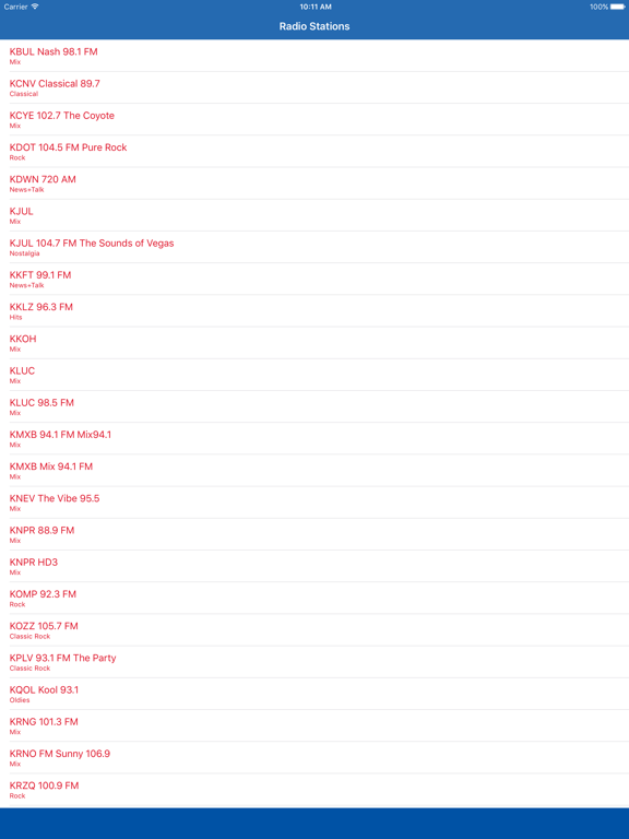 Screenshot #4 pour Radio Nevada FM - Streaming and listen to live online music, news show and American charts from the USA