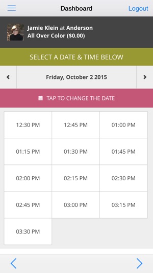 Salon Concepts Online Booking(圖3)-速報App